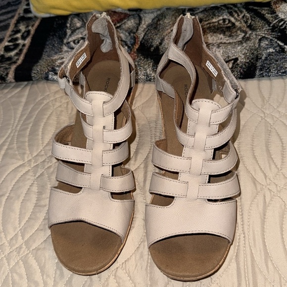 🌹ROCKPORT BRIAH GLADIATOR WEDGE SANDAL - Picture 3 of 7